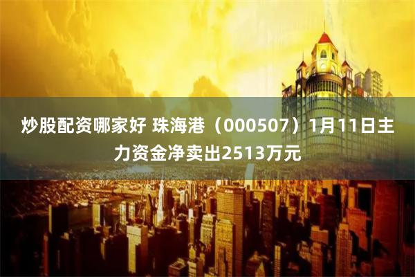 炒股配资哪家好 珠海港（000507）1月11日主力资金净卖出2513万元